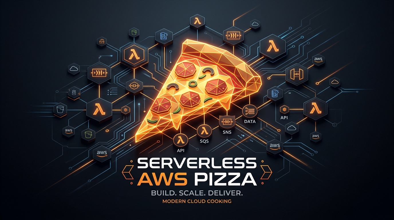 Serverless AWS Pizza — Cloud Architecture