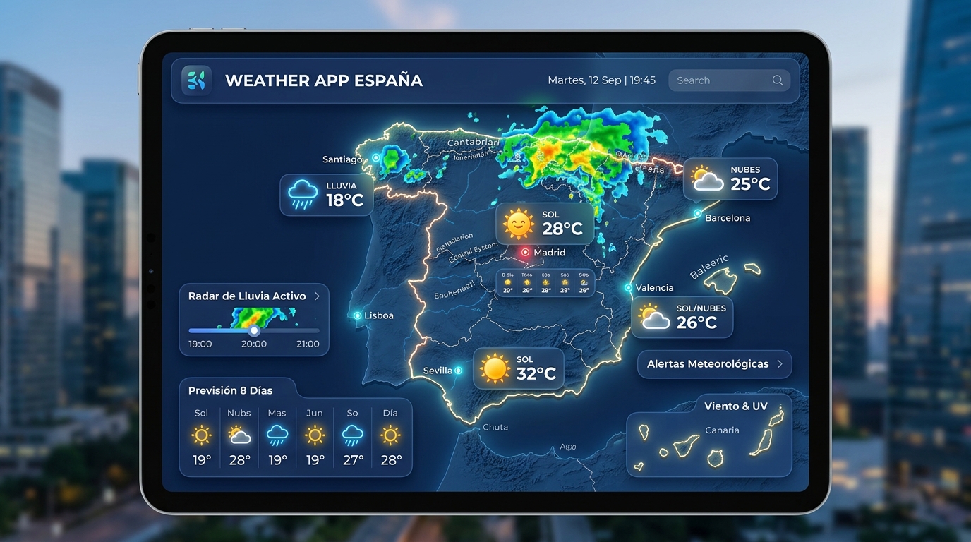 Weather App España — Map Meteorológico